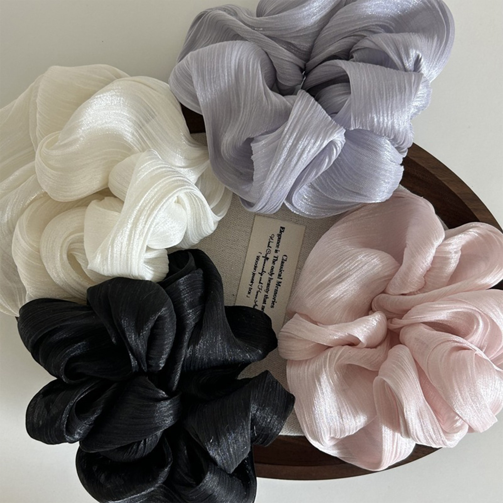 Korean-style Hair Tie Fashiona - Korean Daily Lifestyle บทวิจารณ์และราคา