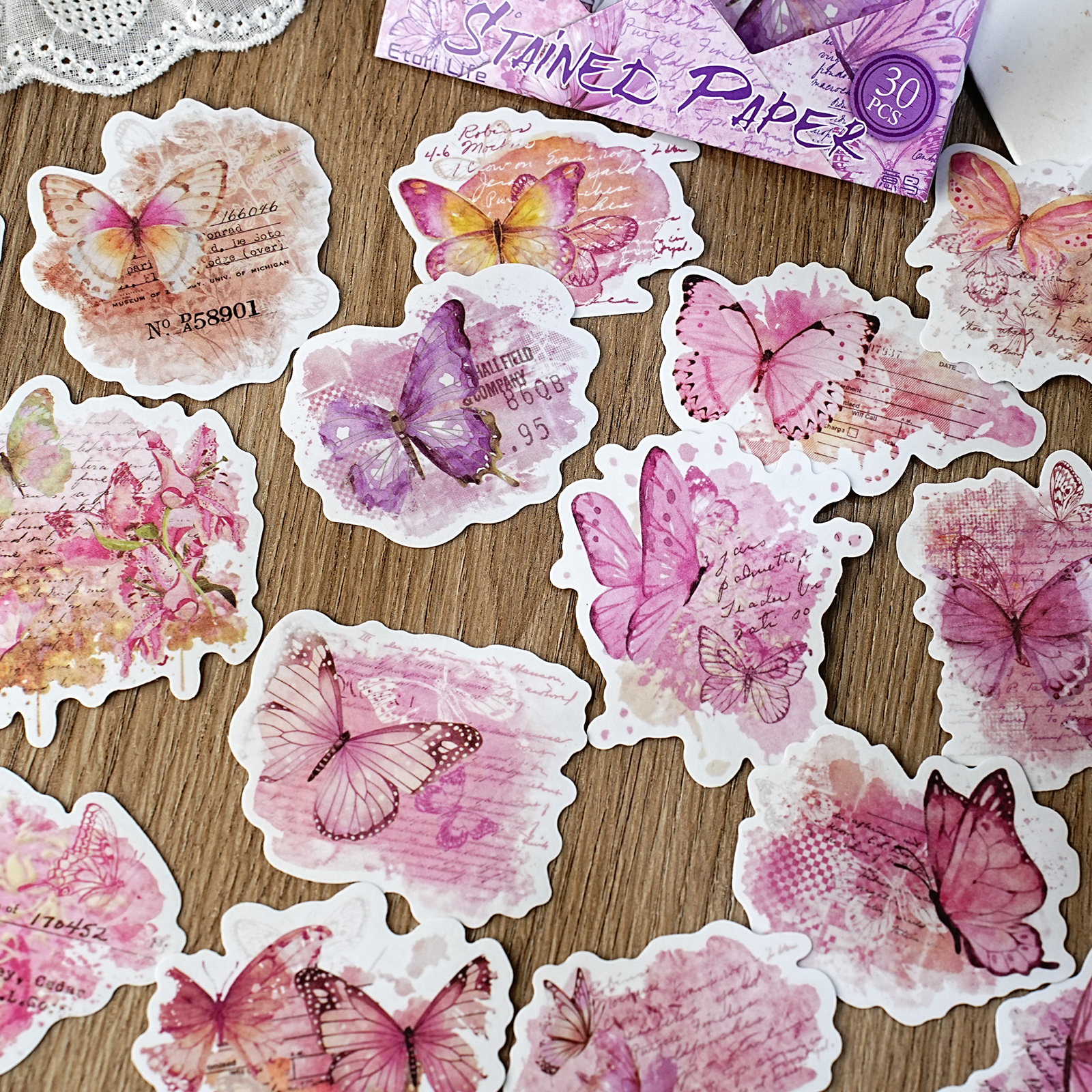 Etori Life Pink Watercolor But - Korean Lifestyle & Kids Boutique บทวิจารณ์และราคา