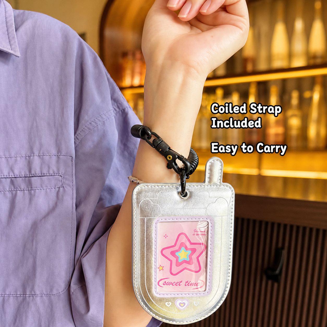 Id Card Case Retro Photocard H - Korean Daily Lifestyle บทวิจารณ์และราคา