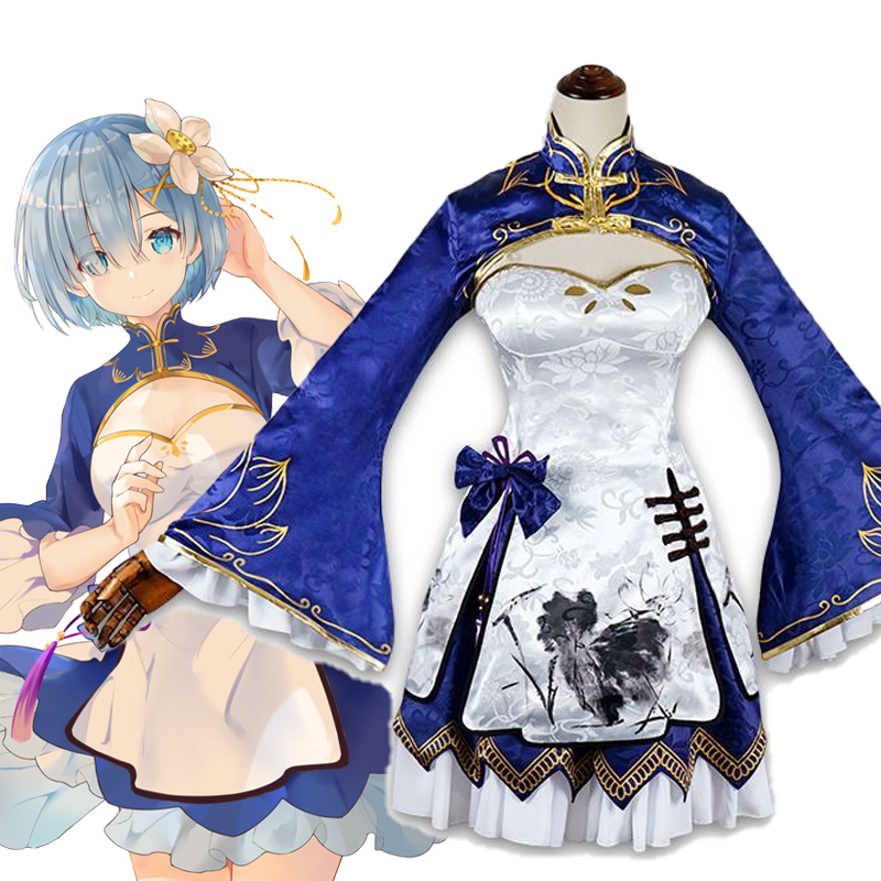 Rem Ram Cosplay Cheongsam Anim - South Korea Lifestyle บทวิจารณ์และราคา