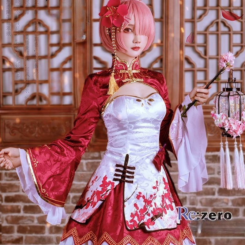 Rem Ram Cosplay Cheongsam Anim - South Korea Lifestyle บทวิจารณ์และราคา